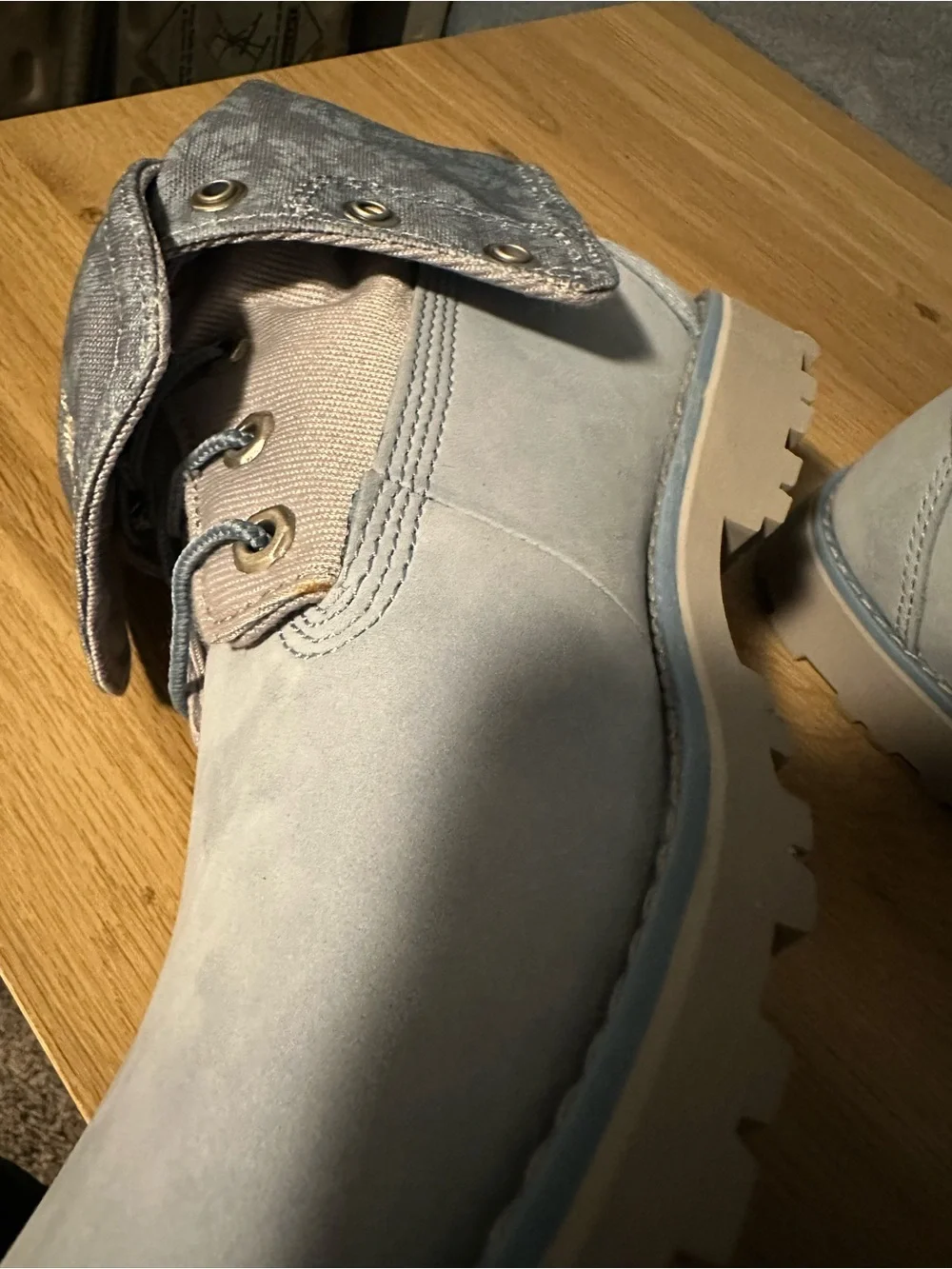 Timberland up worn